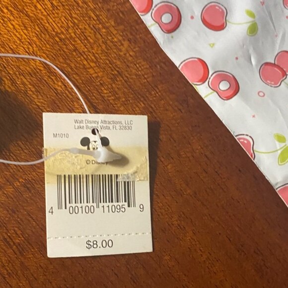 Disney Mickey Mouse Black and White Bag with Pink Piggy Plush - Picture 11 of 11